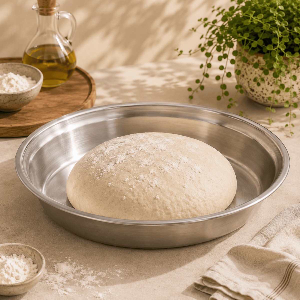 M.G Stainless Steel Round Paraat Kaka Bawa Sons