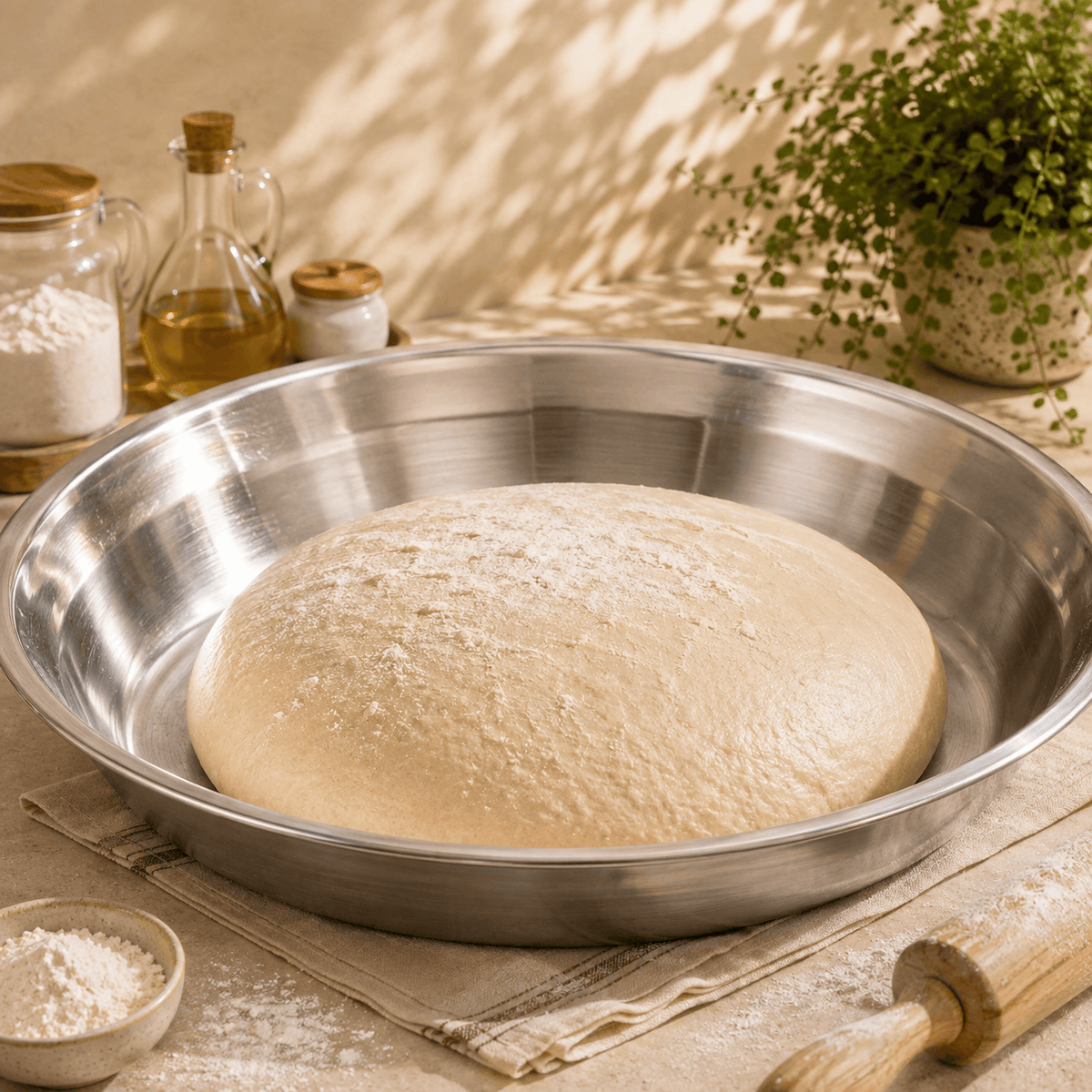 M.G Stainless Steel Round Paraat Kaka Bawa Sons