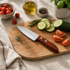 Kiwi No. 503 7.5-Inch Stainless Steel Knife With Wooden Handle
