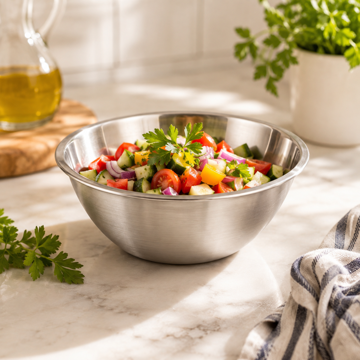 M.G Stainless Steel Bowl