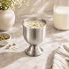 Farmer Stainless Steel Goblet Glass