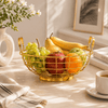 Kangda Golden Steel Fruit Basket