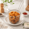 M.G Stainless Steel Breading Basket