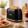 DSP Black Stainless Steel Toasters