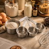 Star 4-Piece Stainless Steel Measuring Cup Set
