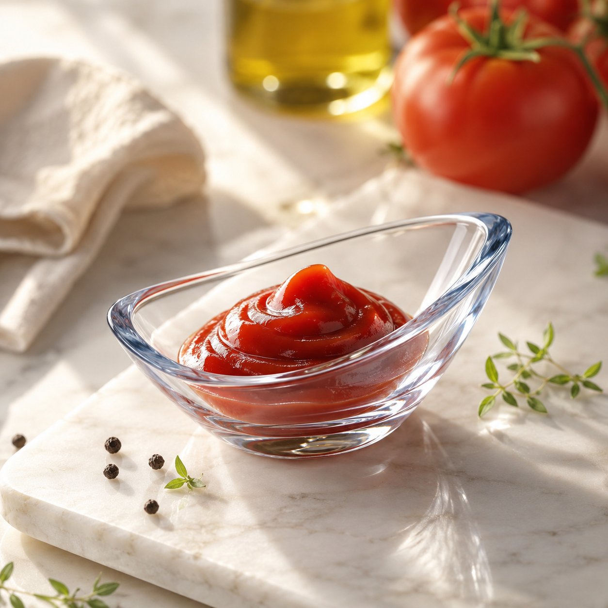 Pasabahce 3.25-Inch Glass Slanted Oval Ramekin