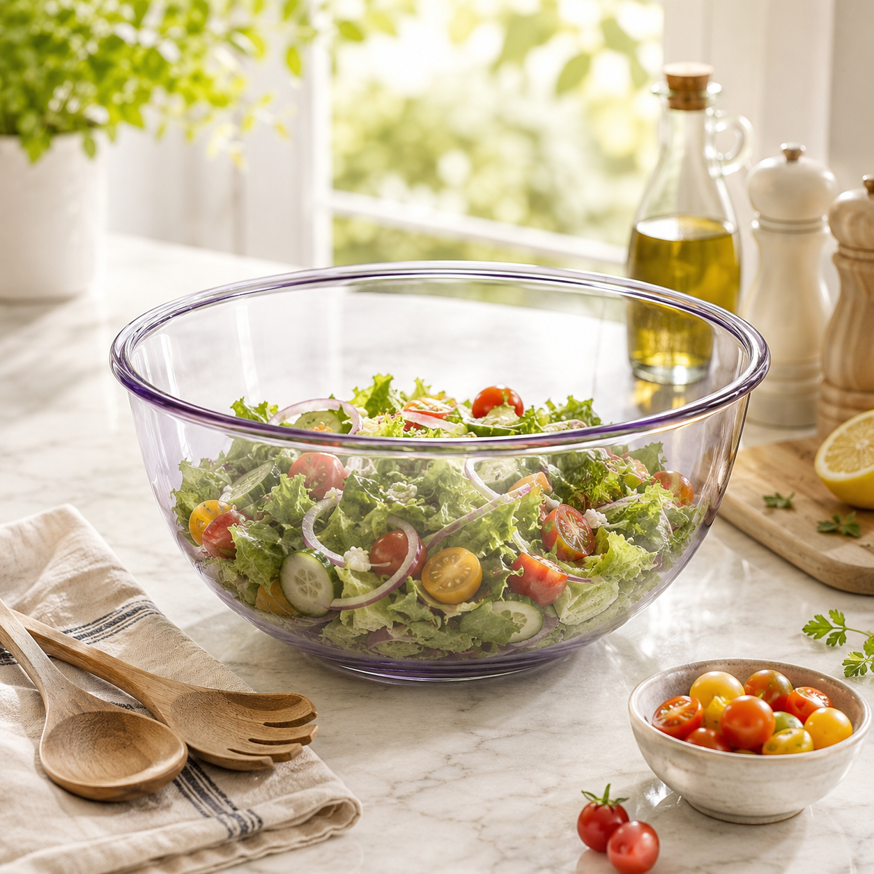 Pasabahce Glass Mixing Bowls
