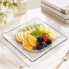 RCR 10-Inch Glass Square Serving Plate