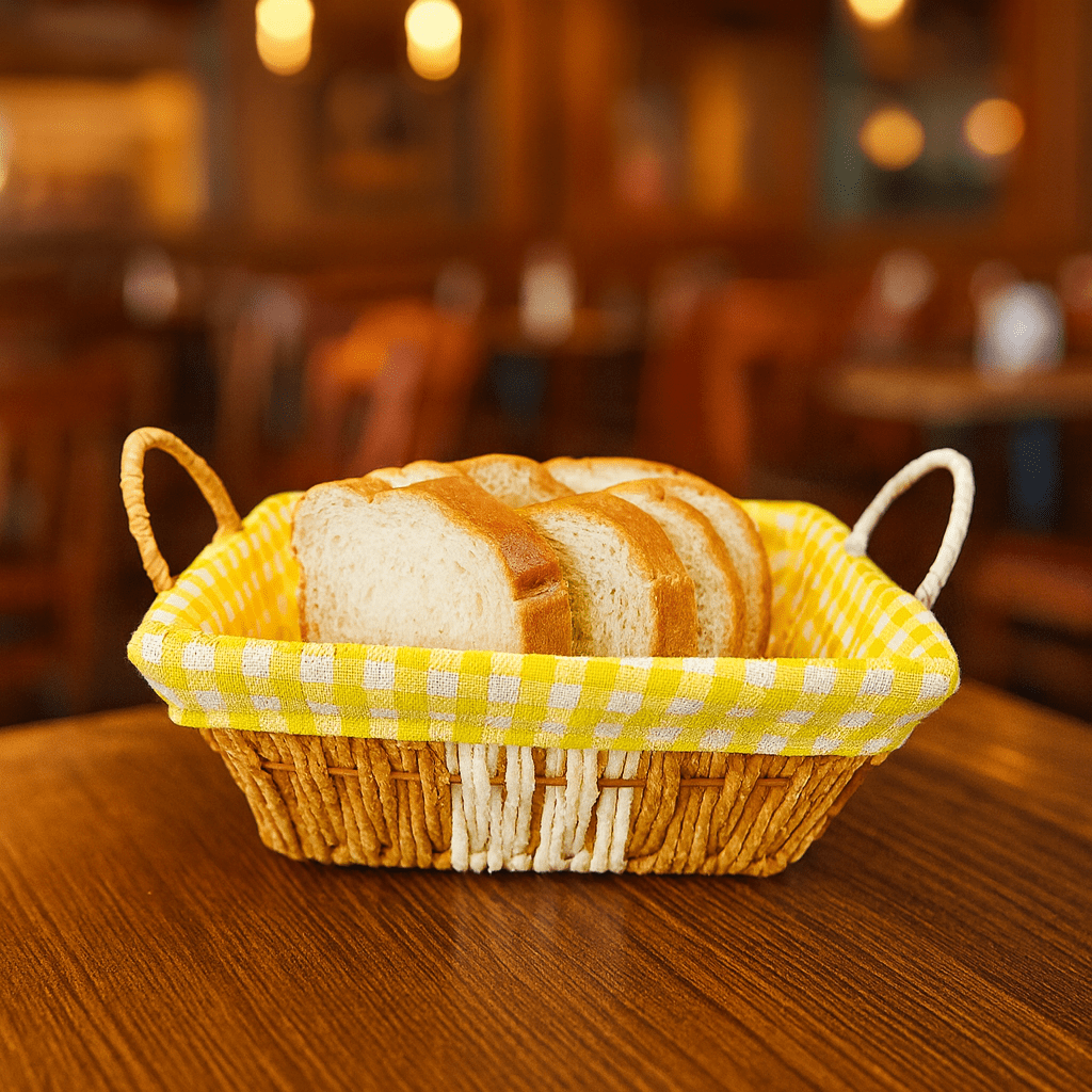 Prime Square Bread Basket With Fabric
