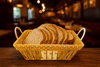 Prime Square Bread Basket With Fabric
