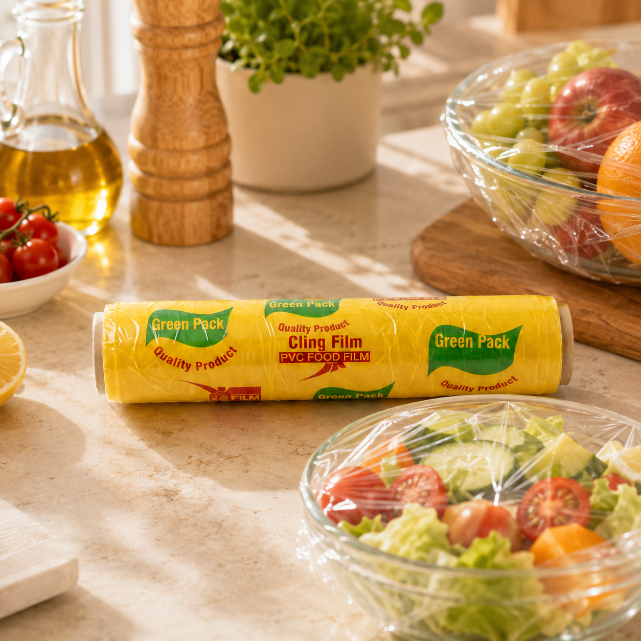 ABC Cling Film Plastic Wrappers