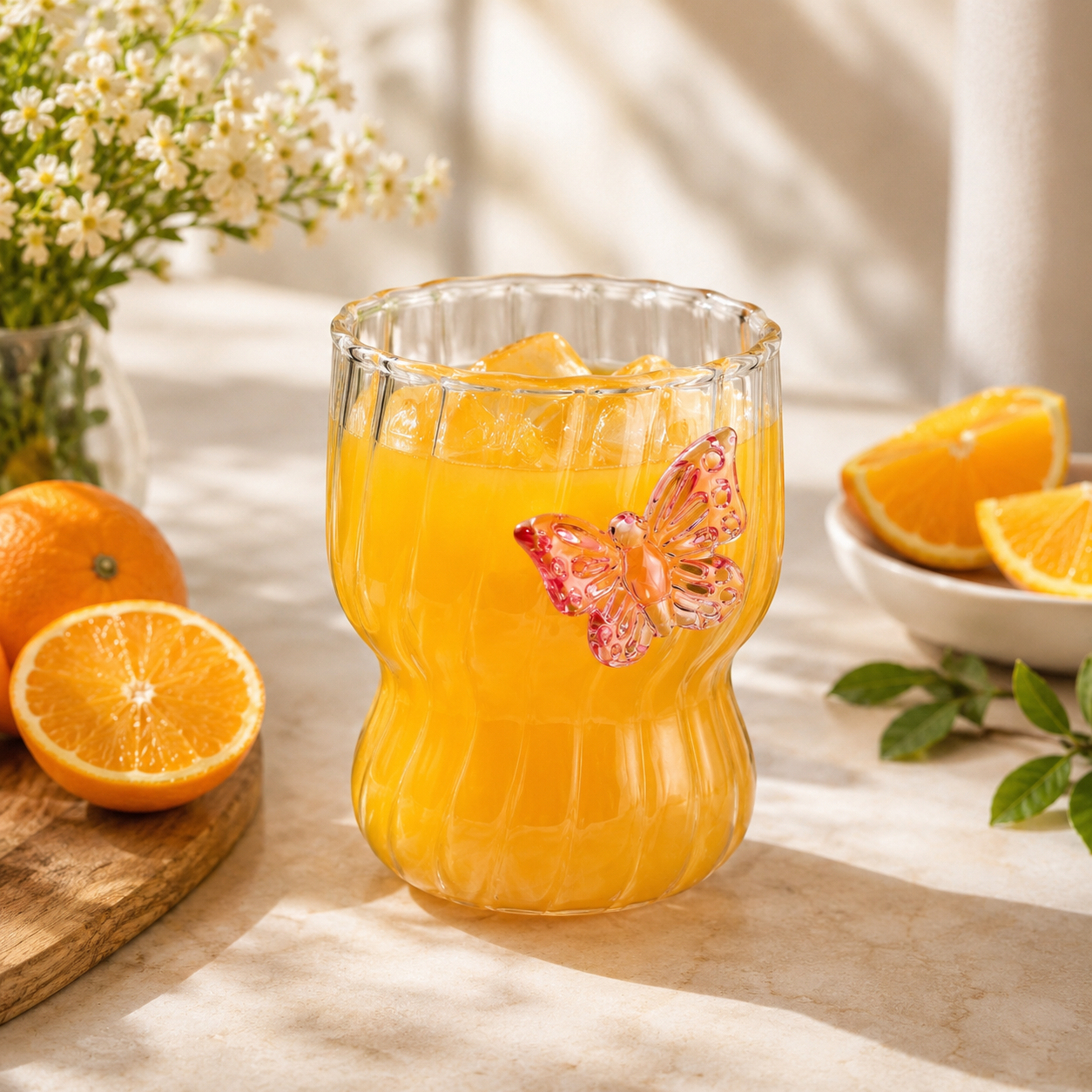 D.W.M 280 ML Butterfly Glass