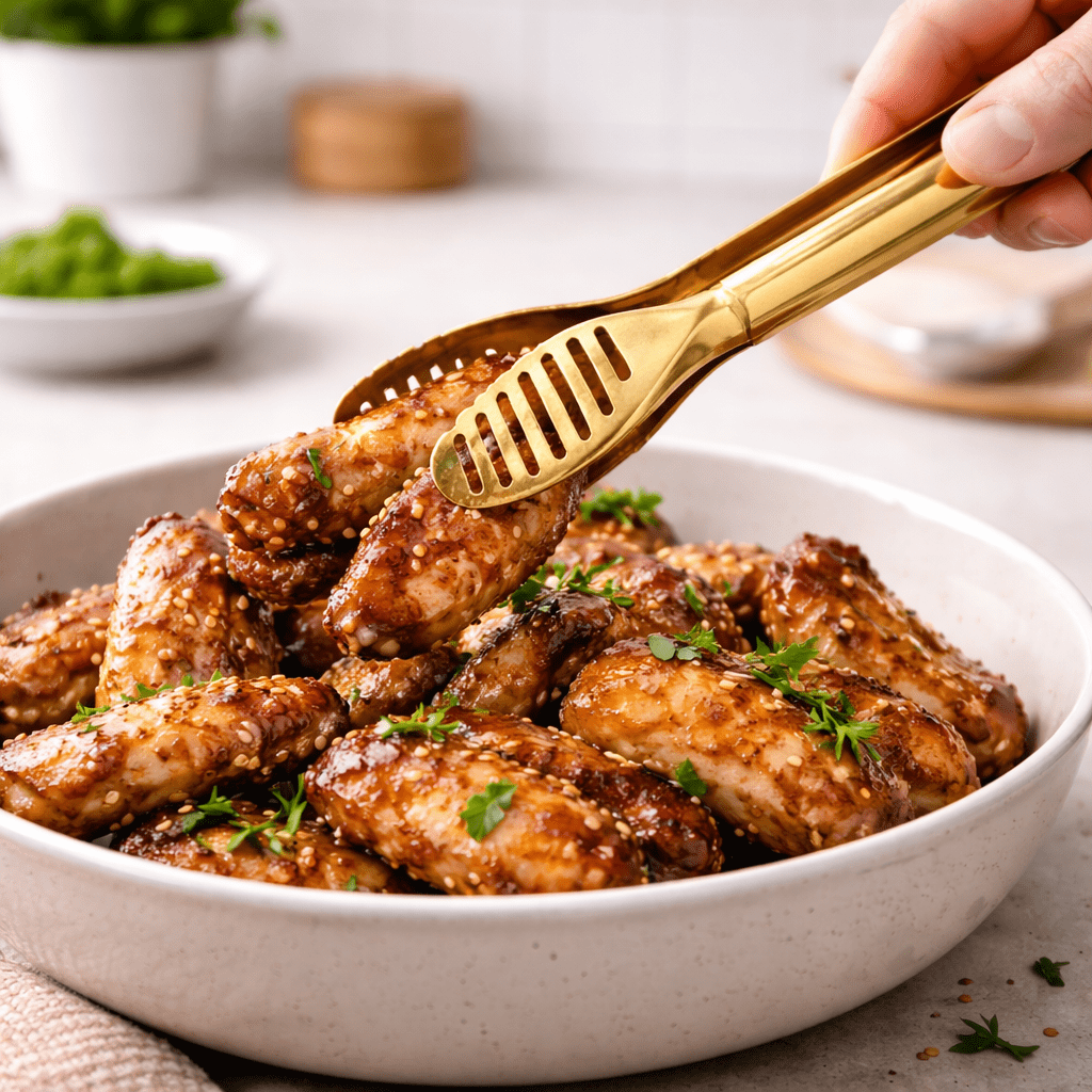 Golden Stainless Steel Tong