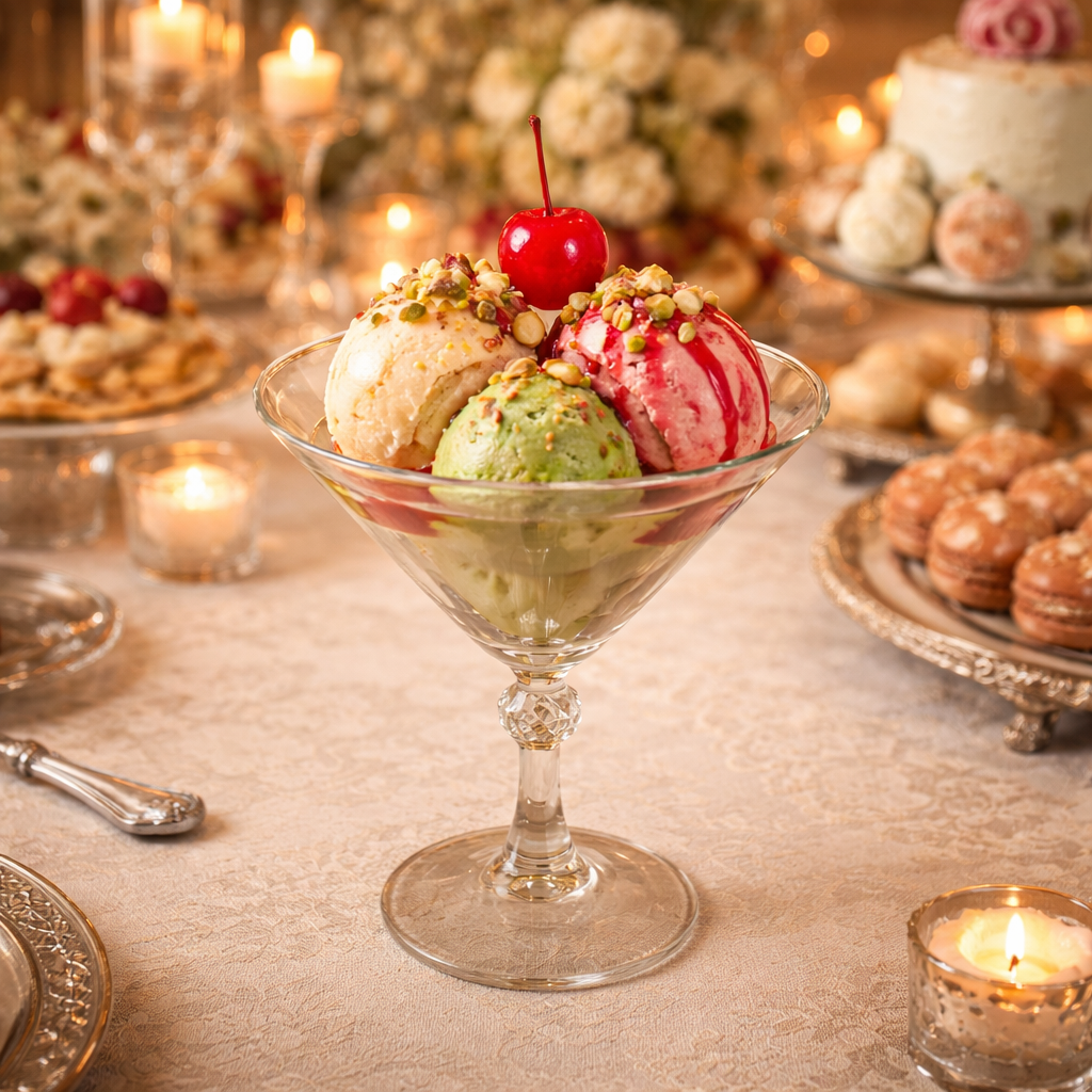 Pasabahce 4-Piece Ice-cream Cup Set