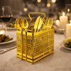 Fancy Golden Spoon Holder