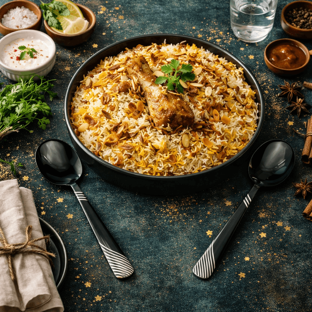 2-Piece Black Rice Serving Spoon
