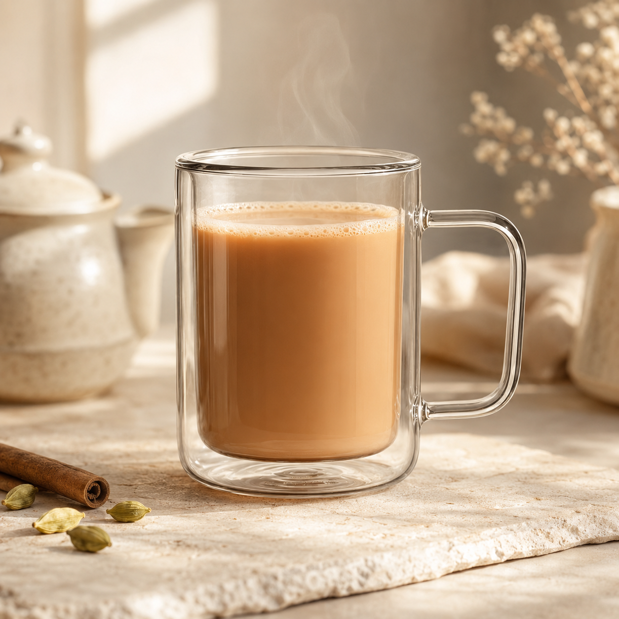 Wilmax 300 ML Double Wall Thermo Glass Mug