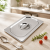 Mart 1/4 Stainless Steel Gastronorm (GN) Food Pans