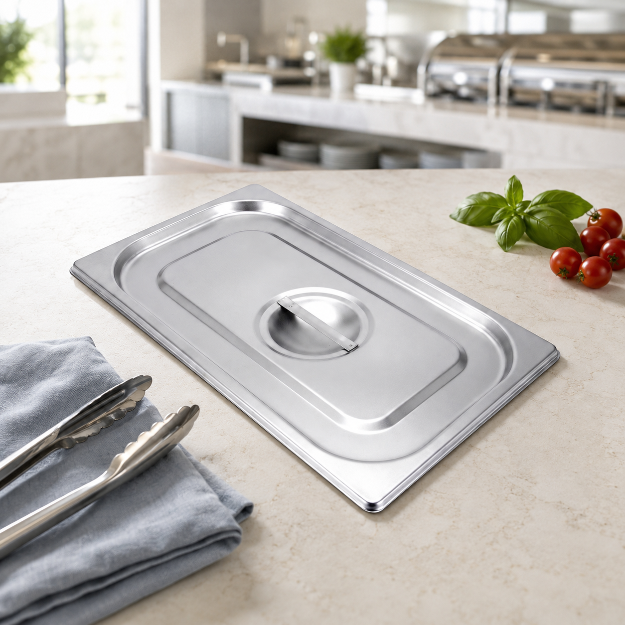 Y.Z Stainless Steel Gastronorm Food Pan Lids