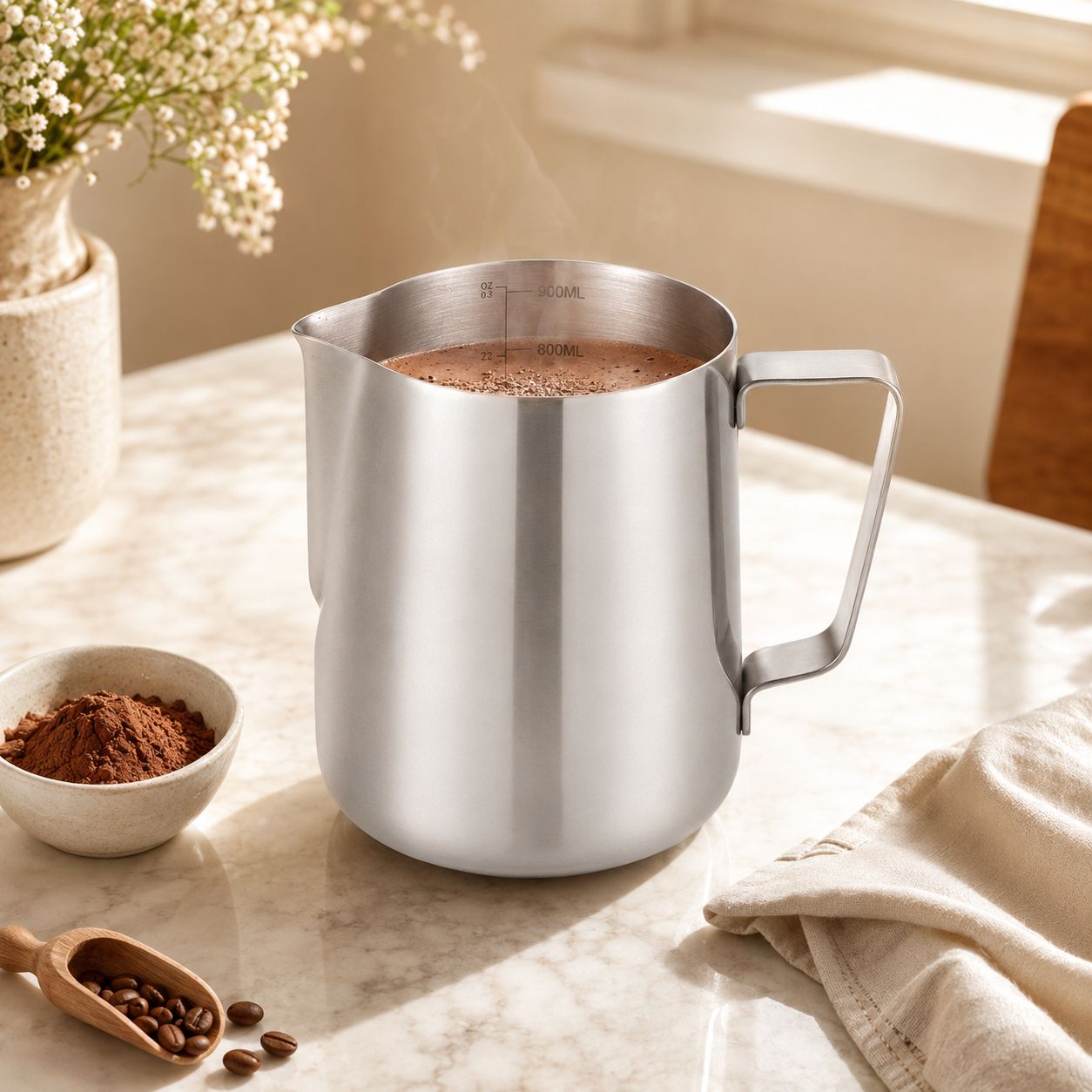 Mart Stainless Steel Measuring Cups / Coffee Cups