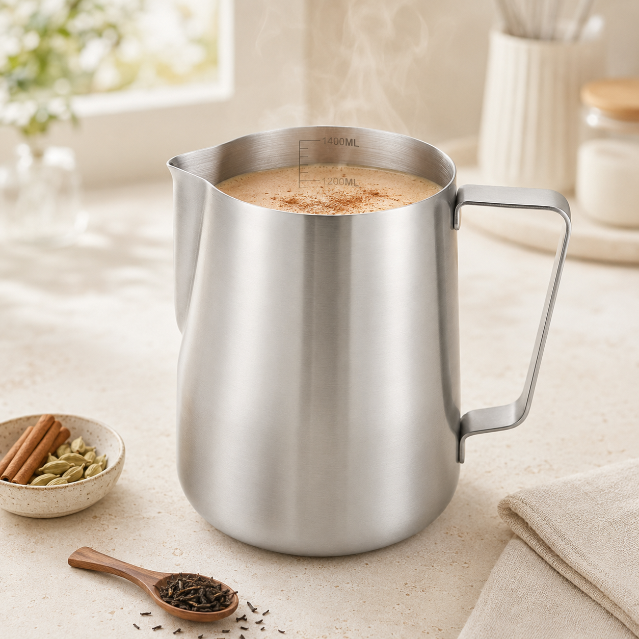 Mart Stainless Steel Measuring Cups / Coffee Cups