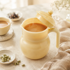 Jade 1.4-Liter Yellow Marble Tea Pot With Lid