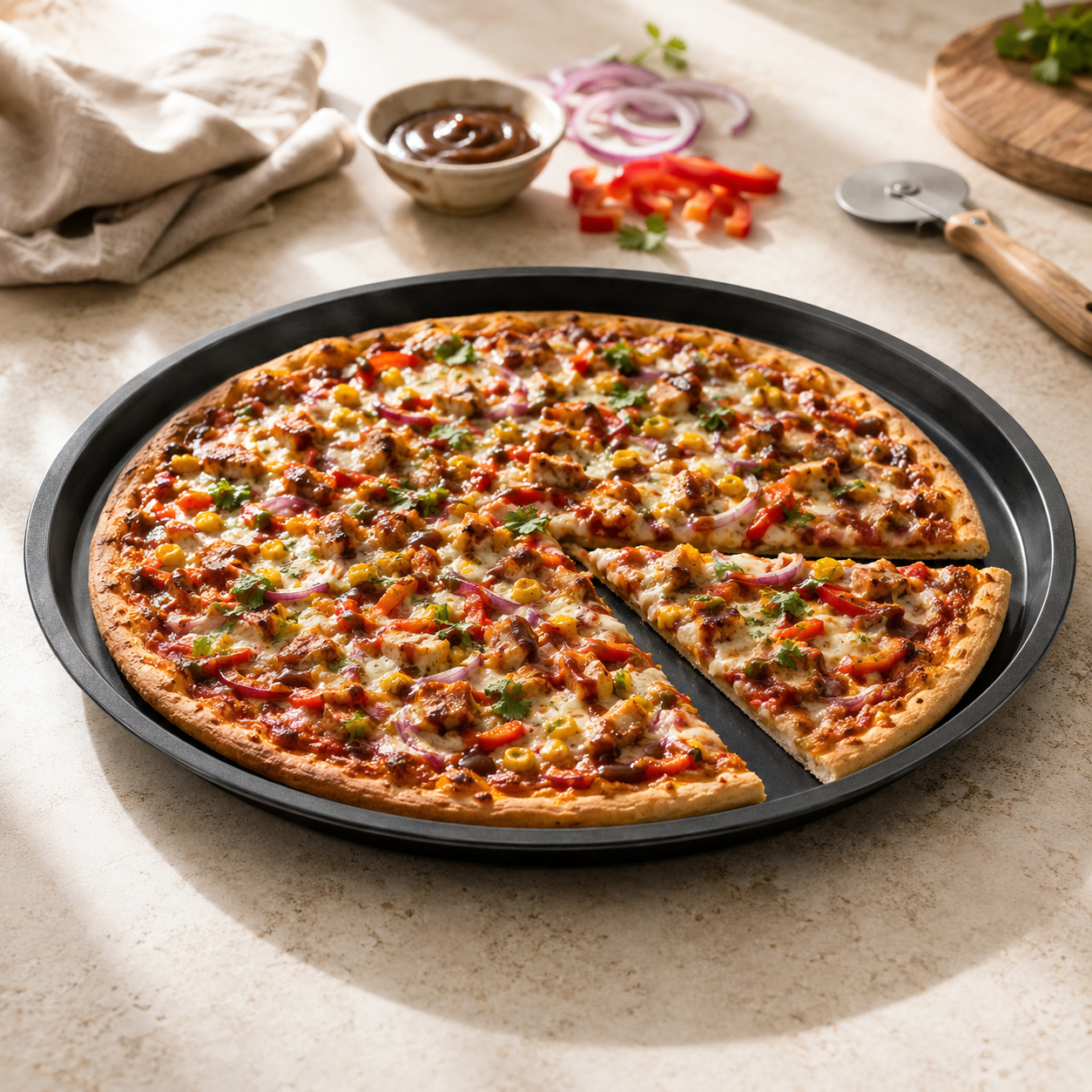 Kings Round Metal Pizza Pans