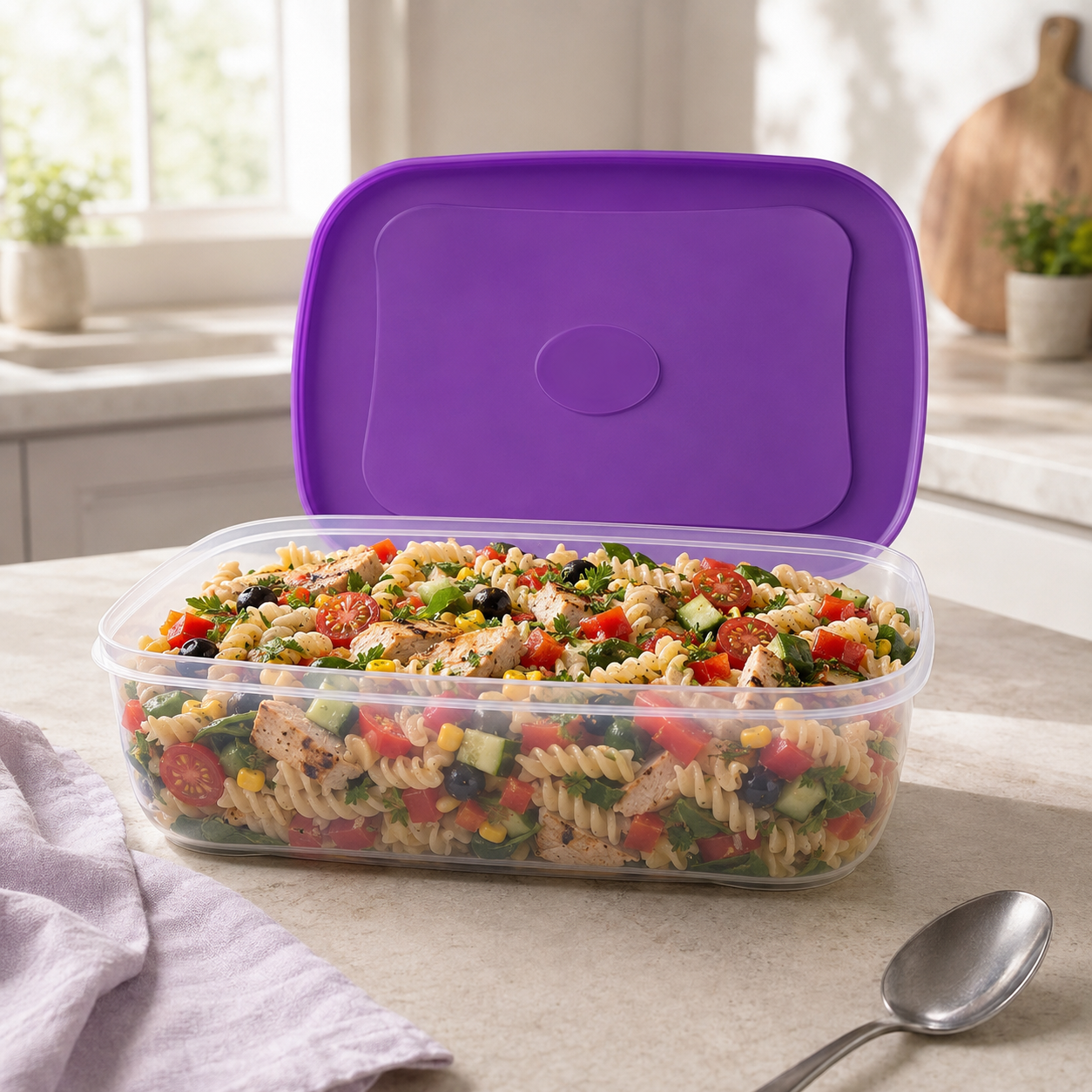 Home Table 3.45-Liter 3.3Kg Plastic Food Containers