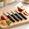 Danny Home 3.5-Inch 4-Piece Stainless Steel Paring Knives Set