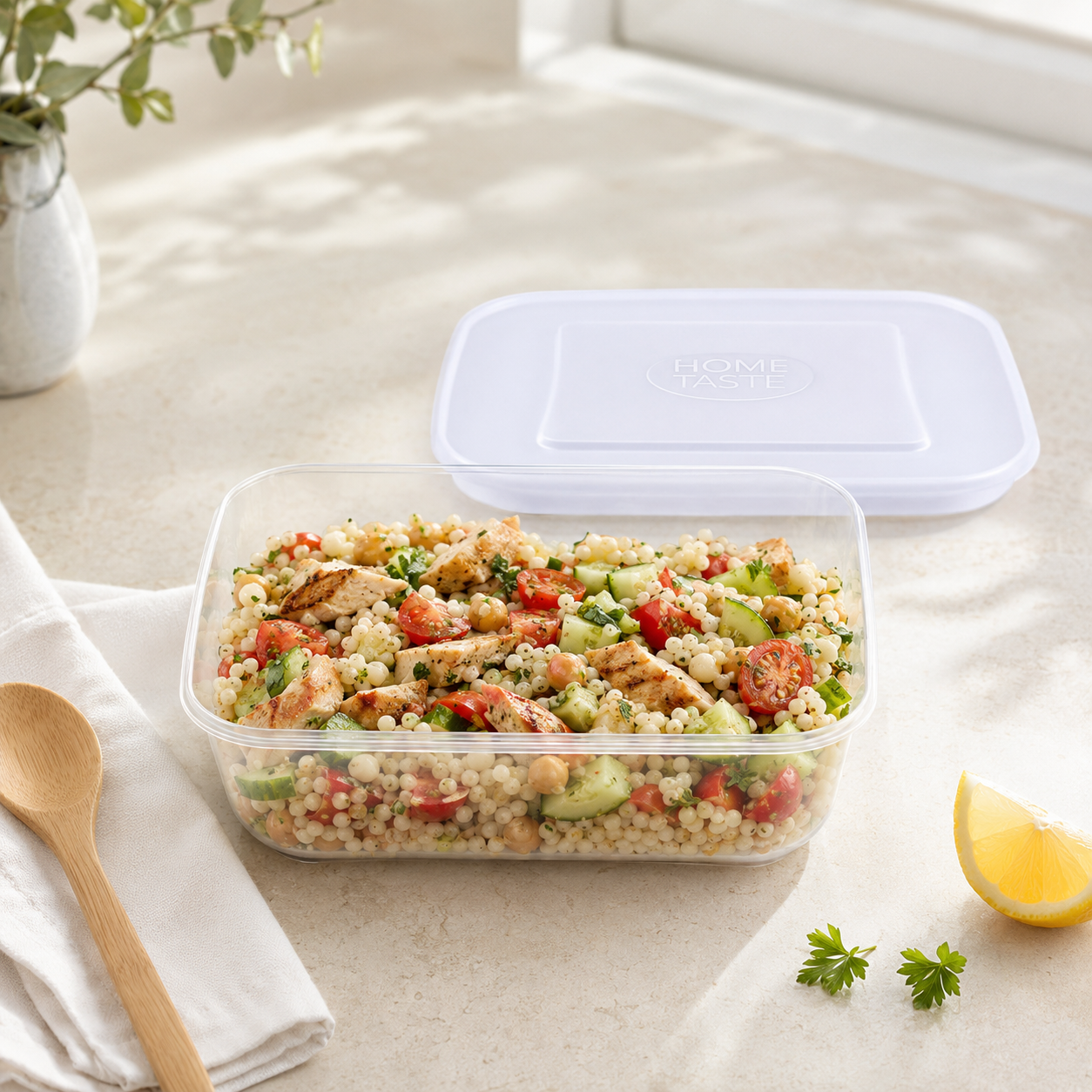 Home Table 1.2-Liter 1.1Kg Plastic Food Containers