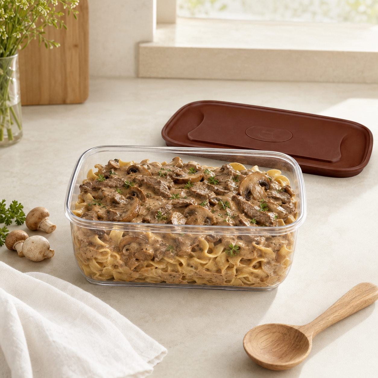 Home Table 1.5-Liter 1.4Kg Plastic Food Containers