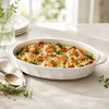 Danny Home 35.5*7.6*22.2 Cm  Porcelain Oval Open Casserole Dish
