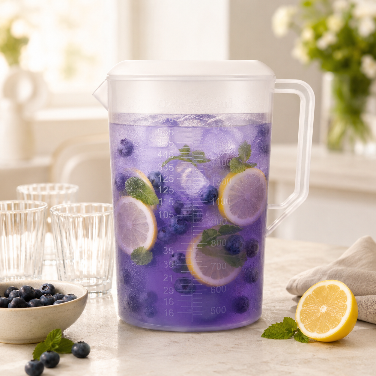 Utility Plastic White Jugs