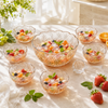 Danny Home 7-Piece Glass Fruit Bowls Set