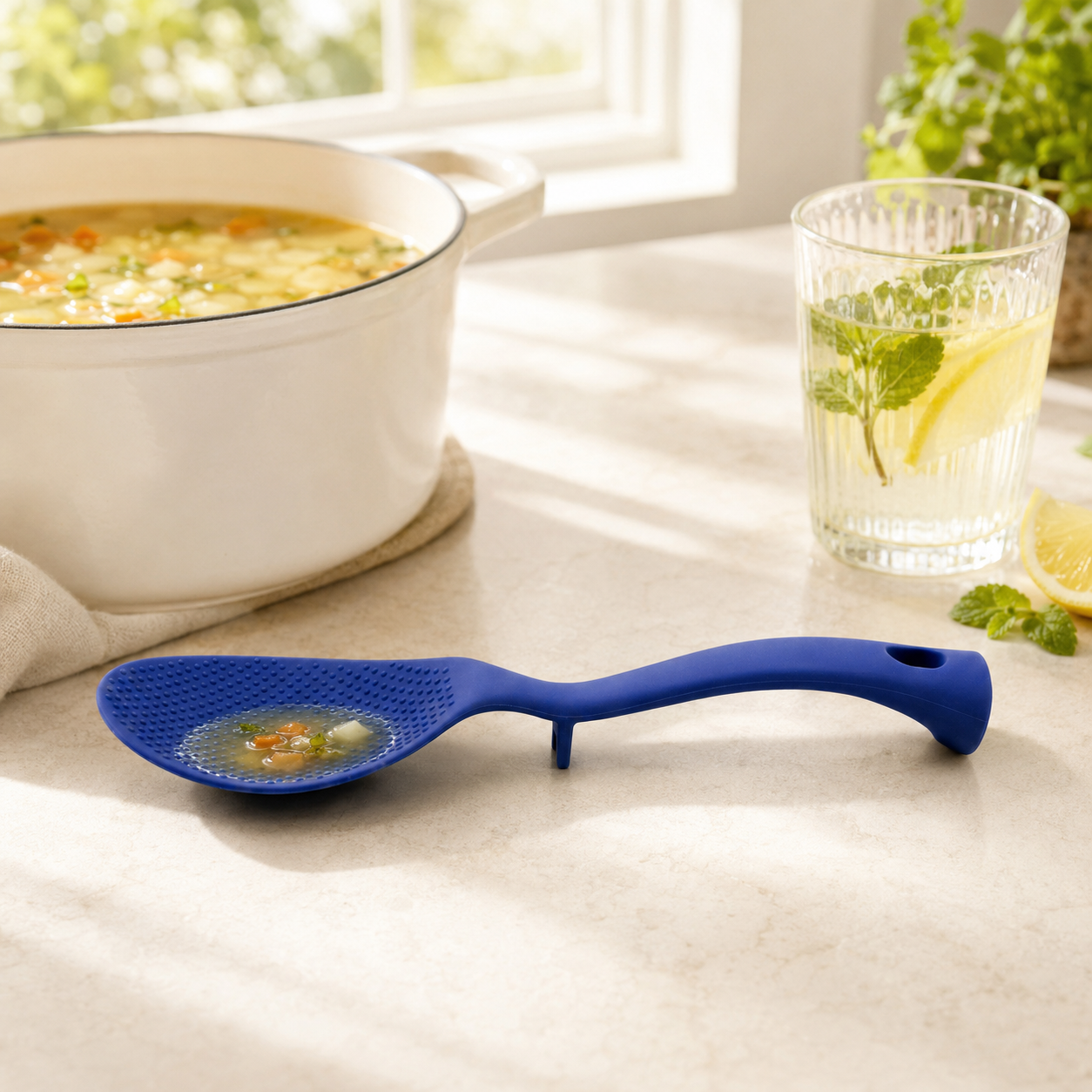 Aitos Silicon Rest Rice Spoons