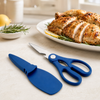 Aitos 22 Cm Stainless Steel Scissors With Silicon Pocket