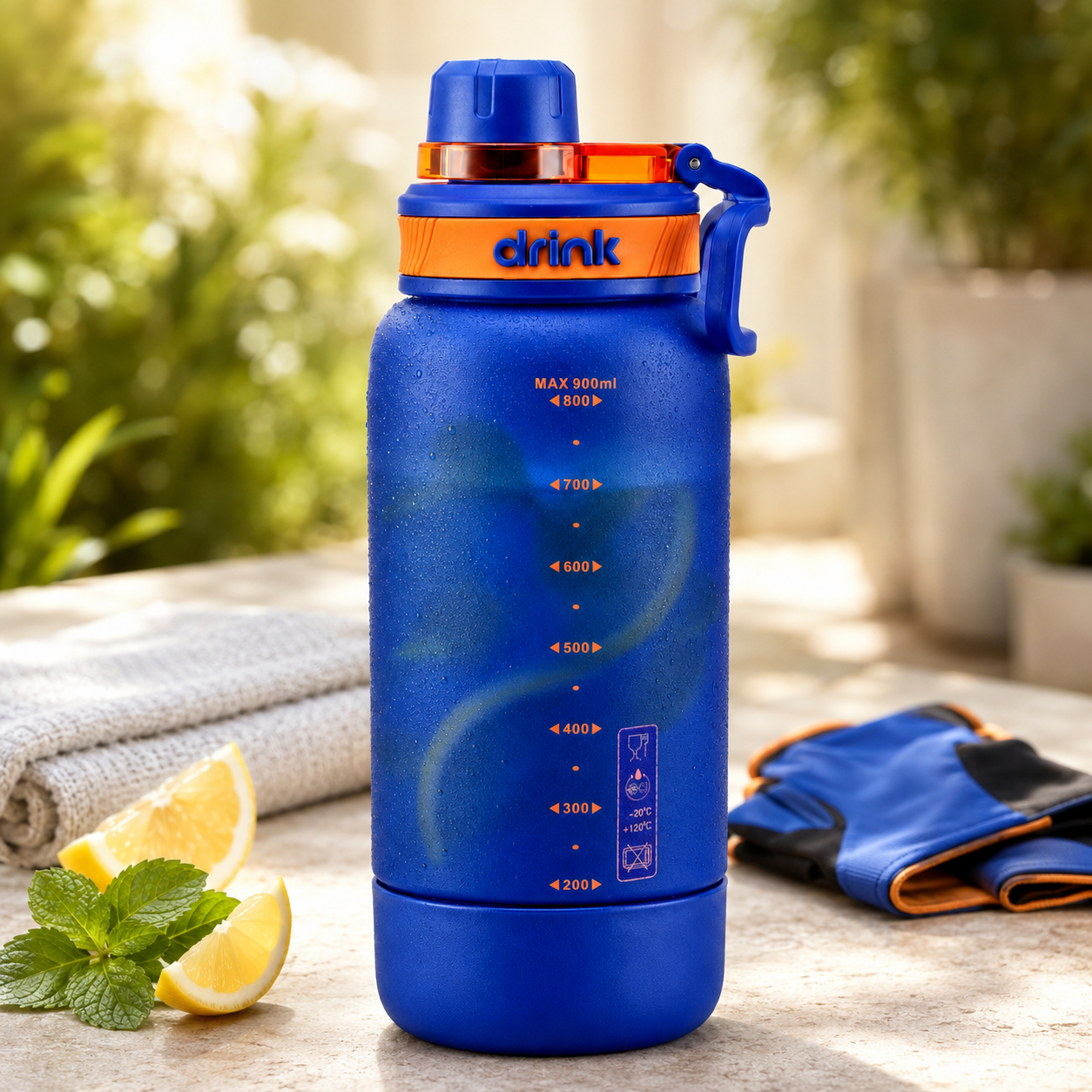 Eyun Sports 900 ML Plastic Water Bottles