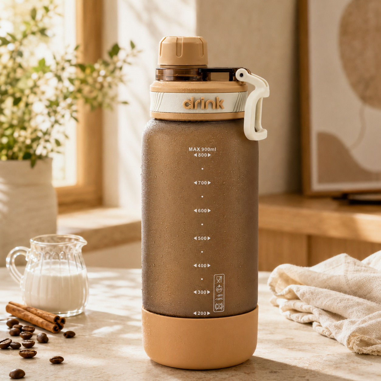 Eyun Sports 900 ML Plastic Water Bottles