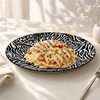 Gupan 10-Inch Marble Flat Dinner Plates
