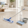 Clear Steel Handle Wet Mops