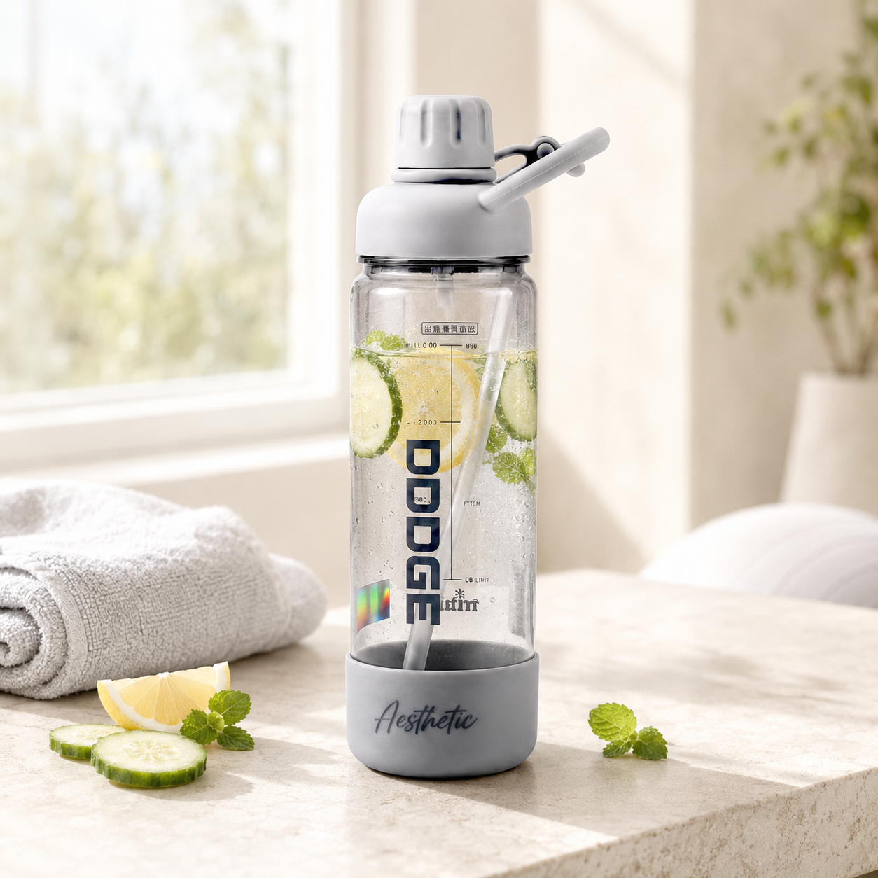 Dodge 780 ML Plastic Water Bottle