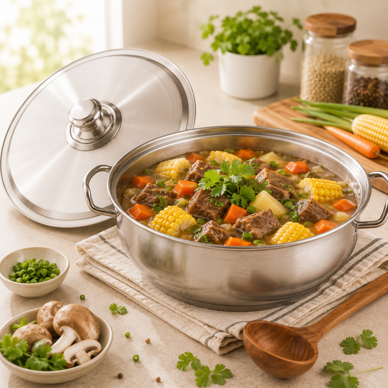 R/S Stainless Steel Hot Pots