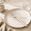 TRD 6-Piece Stainless Steel Silver Table Fork Set