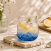 S.G 400 ML Borosilicate Glass Double Wall Mug