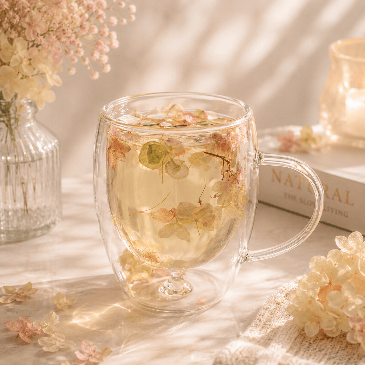 D.W.M 350 ML Double Wall Glass Mugs Kaka Bawa Sons