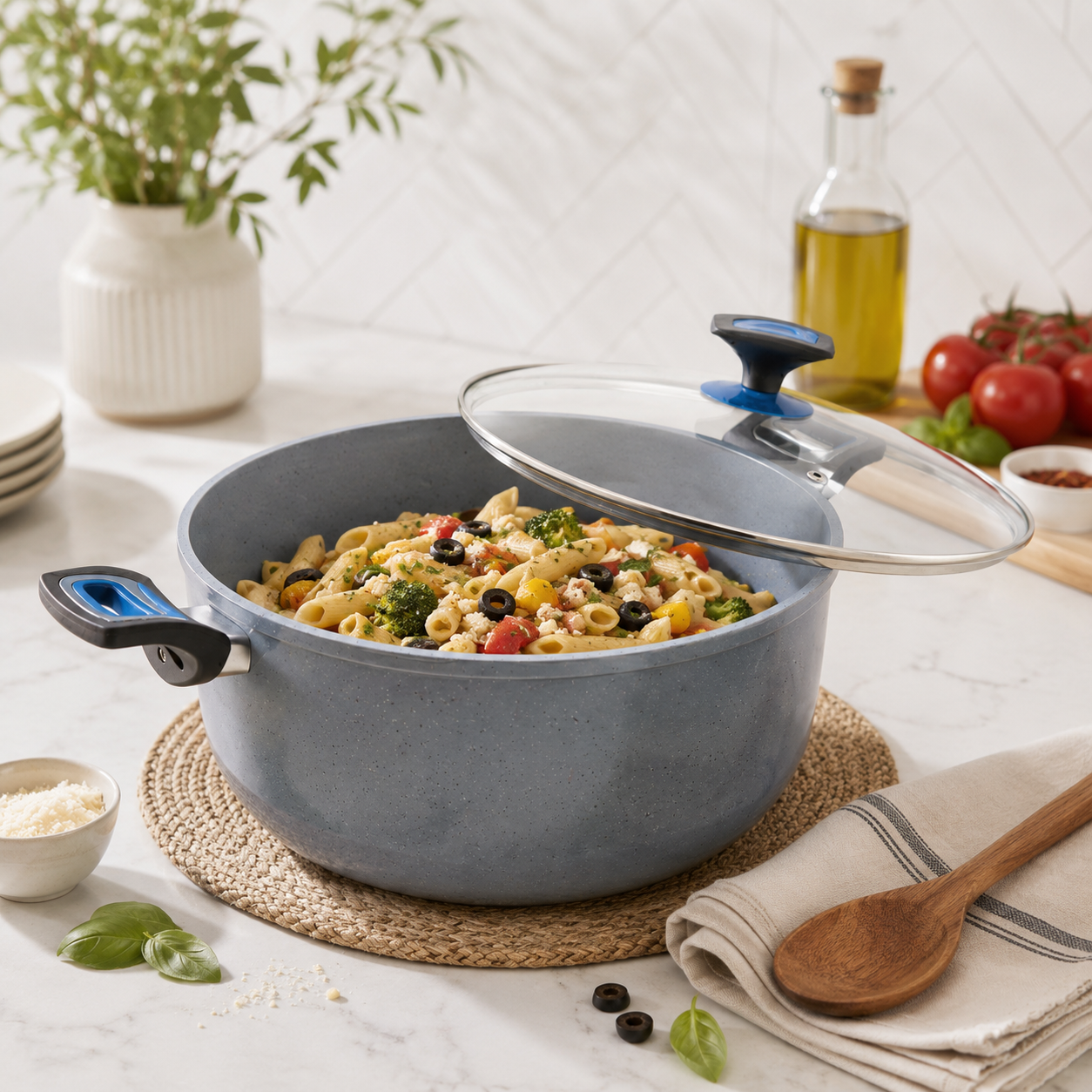 Prestige Lion 30 cm Non Stick Cooking Pot