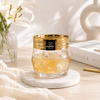 Home Table Florence Gold Scroll-Rim Glass Tumblers, Set of 6