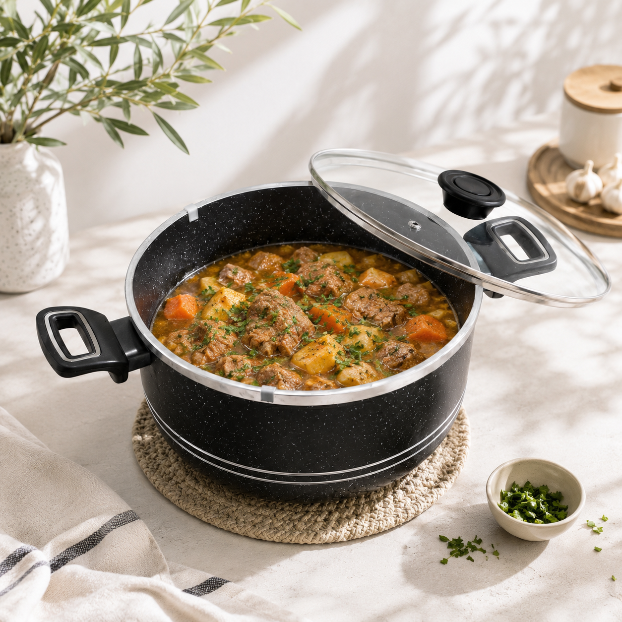 Prestige Lion 26 cm Non Stick Cooking Pots