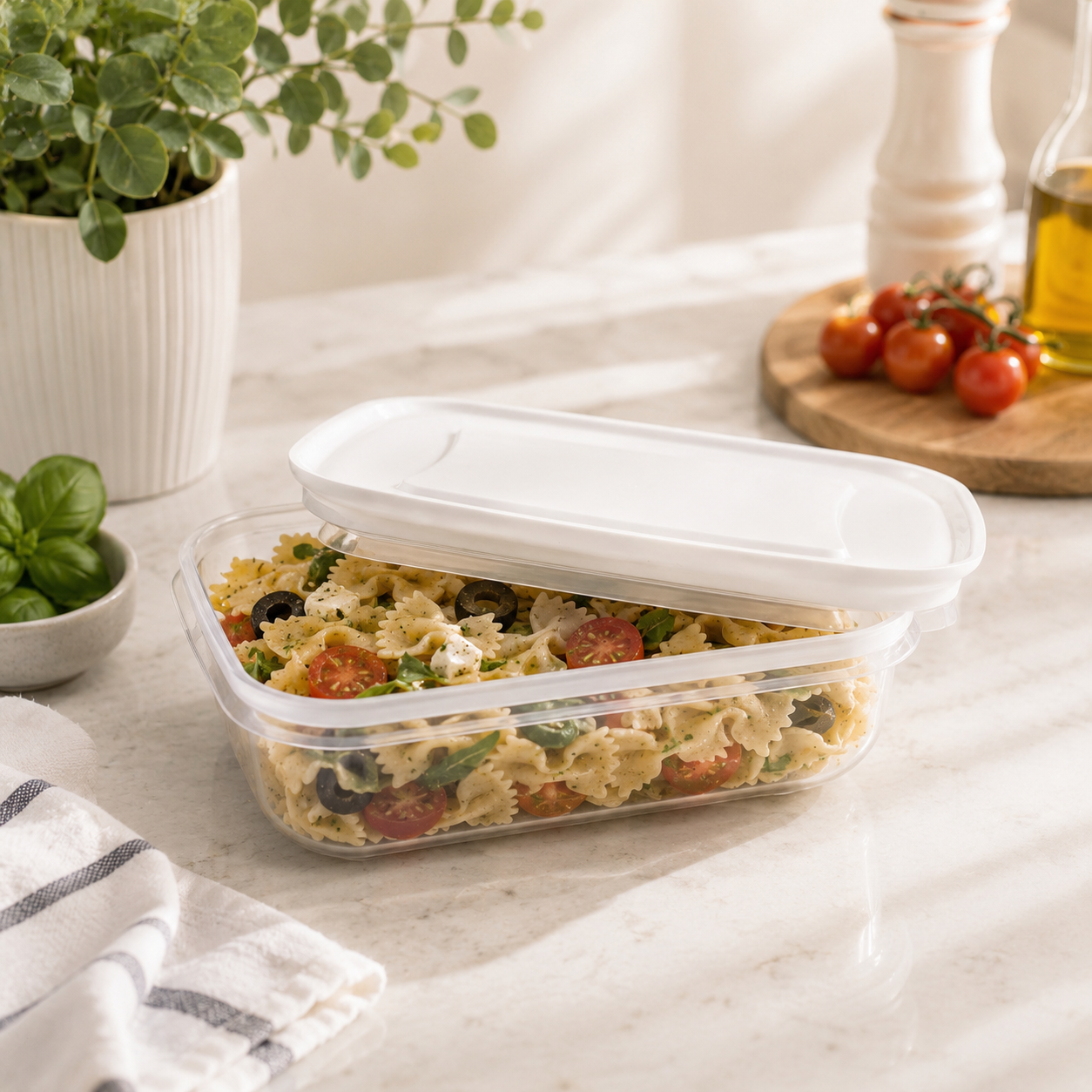 Home Table 0.7-Liter 670 g Plastic Food Containers