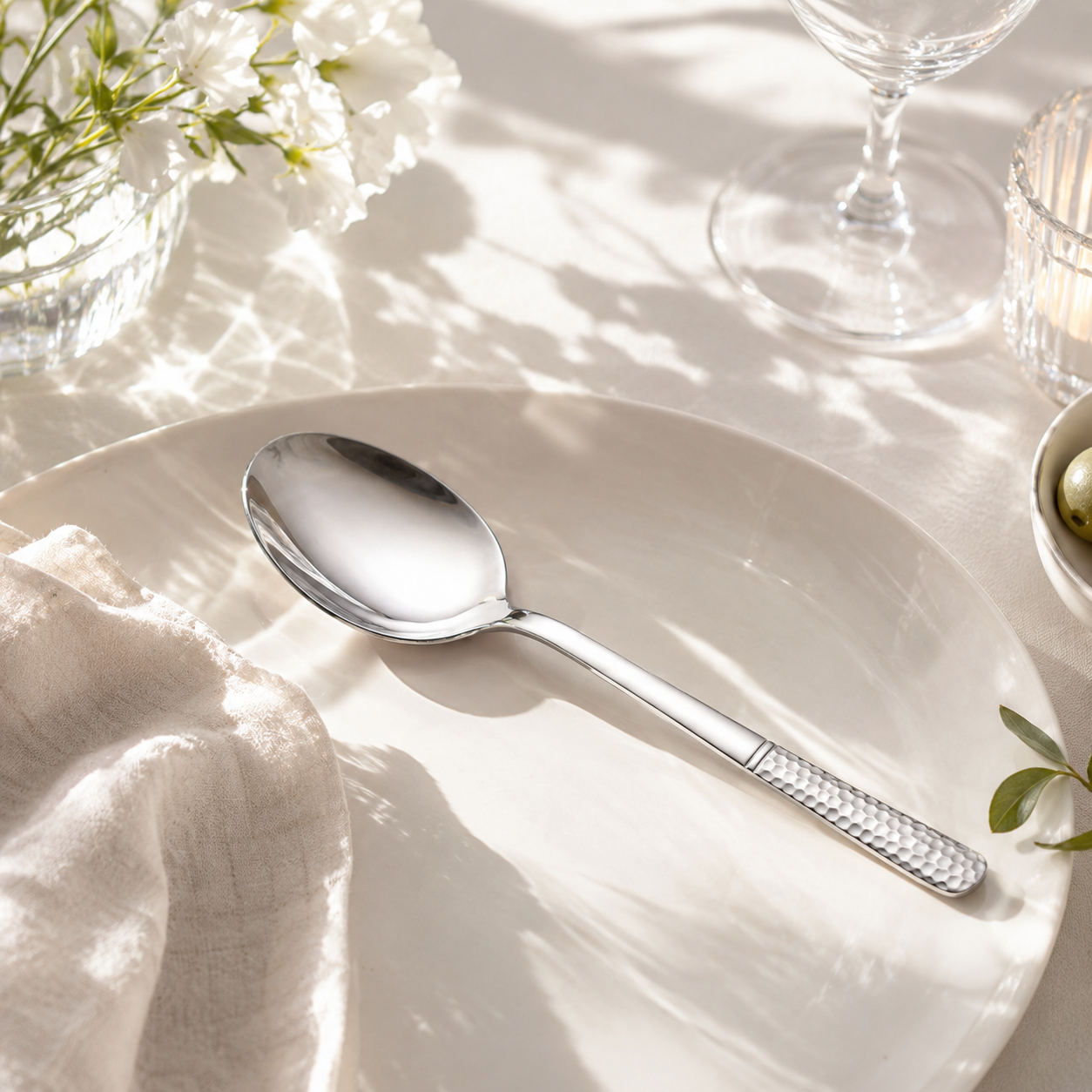 Blaze R.P.2 Stainless Steel 6-Piece Silver Table Spoon Set